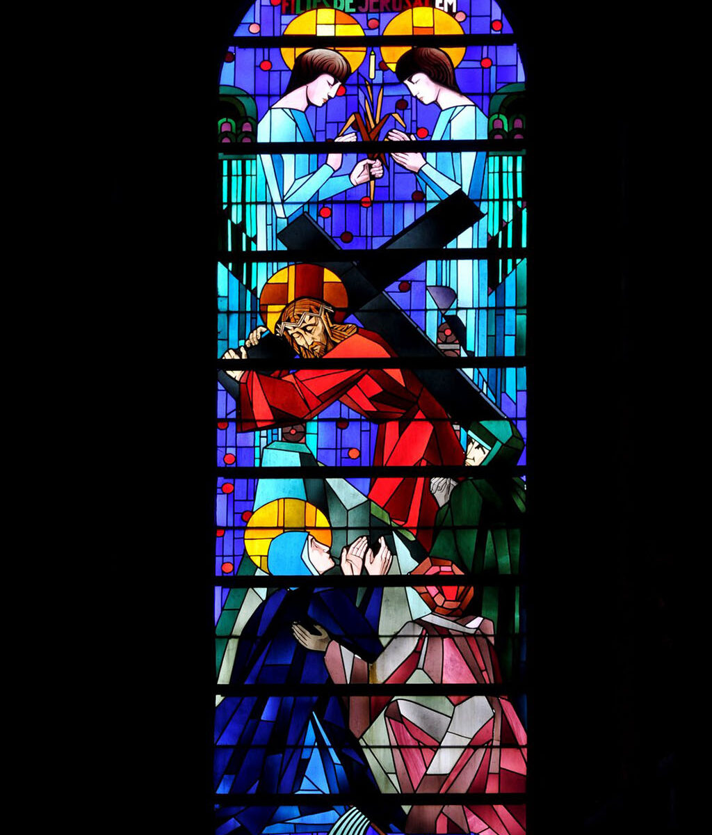 stained glass window