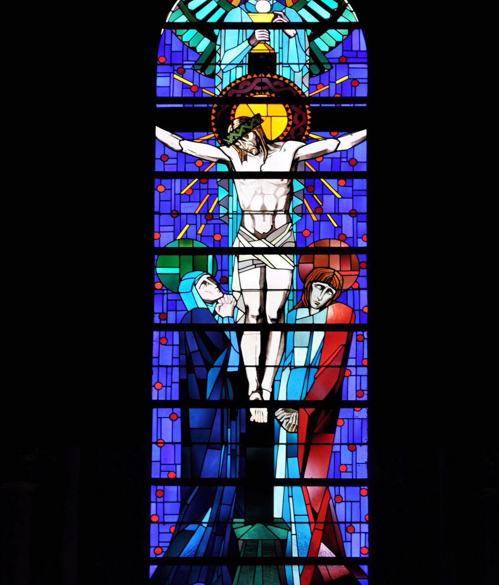 stained glass window