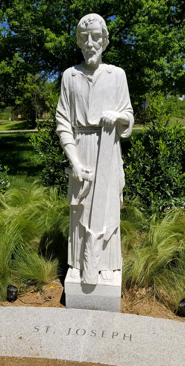 sculpture of St. Joseph