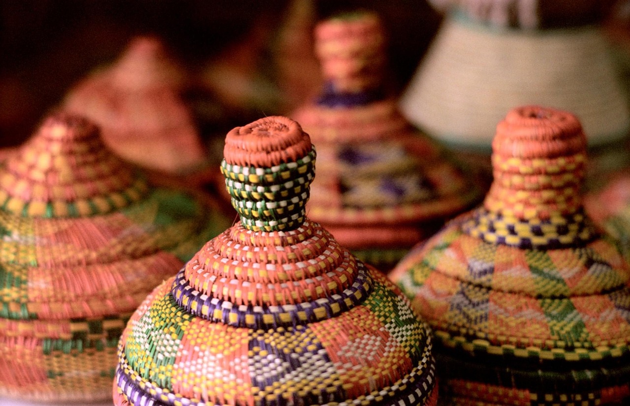 woven baskets