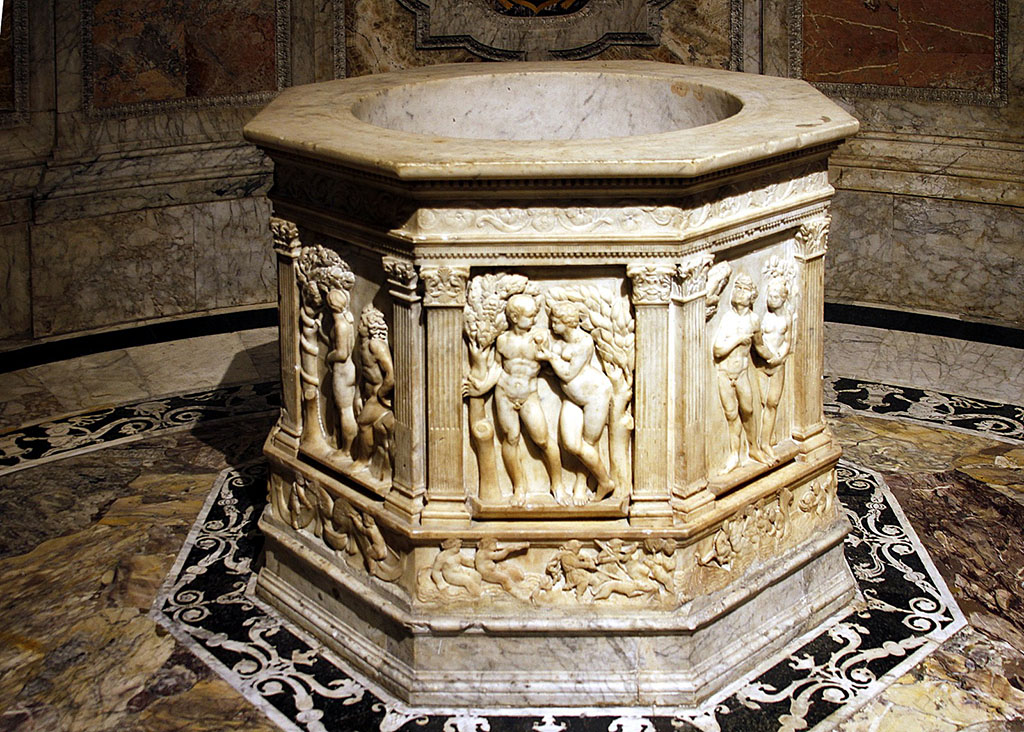 baptismal font