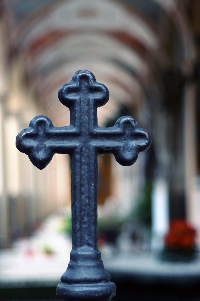 cross in chapel