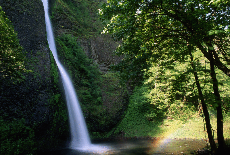 high waterfall