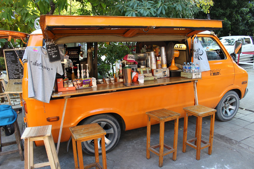 mobile coffee shop