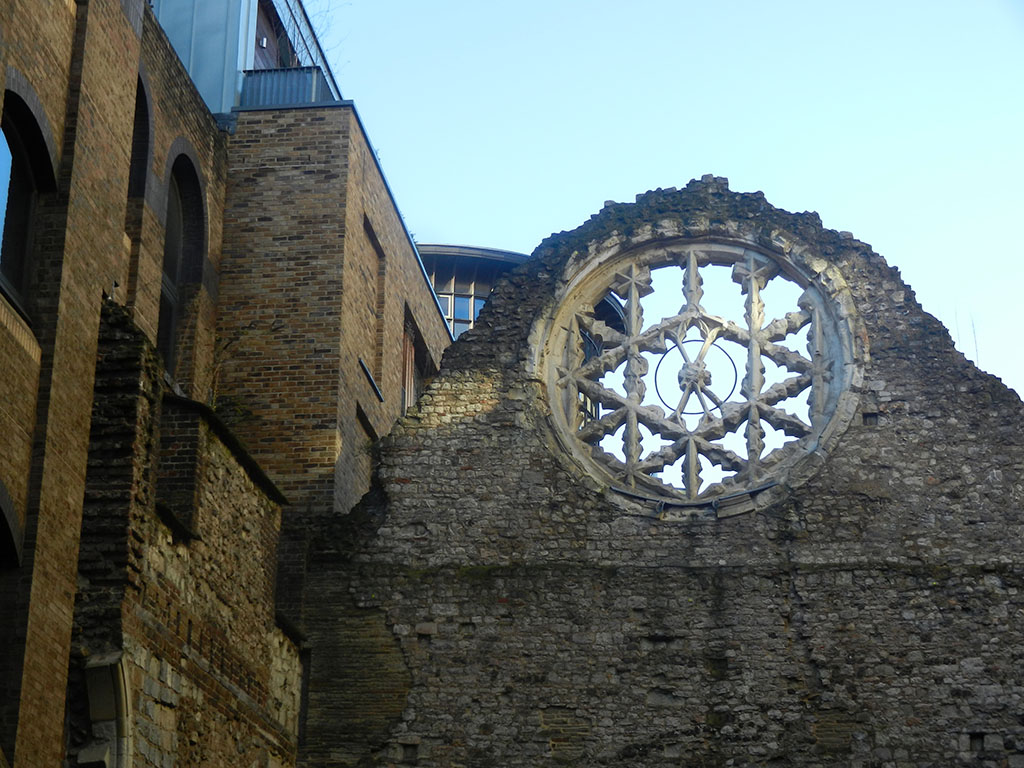 rose window ruins