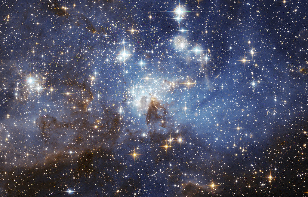 stars as seen from the Hubble Telescope